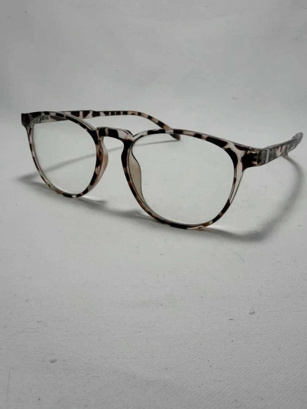 BOGO Designer Style Crystal Mocha Tortoise Eyeglasses - Frames Only